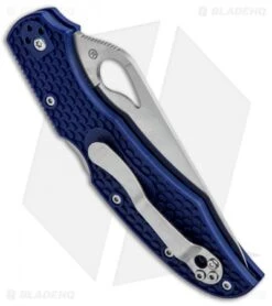 Byrd Cara Cara 2 Lockback Knife Blue FRN (3.75" Satin) BY03PBL2 8 Byrd Cara Cara 2 Lockback Knife Blue FRN (3.75" Satin) BY03PBL2 -Benchmadess Zone Byrd Cara Cara 2 LB Blue FRN Satin BY03PBL2 BHQ 86885 jr side