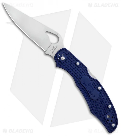 Byrd Cara Cara 2 Lockback Knife Blue FRN (3.75" Satin) BY03PBL2 3 Byrd Cara Cara 2 Lockback Knife Blue FRN (3.75" Satin) BY03PBL2