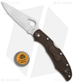 Byrd Cara Cara 2 Lockback Knife Brown FRN (3.75" Satin) BY03PBN2 -Benchmadess Zone Byrd Cara Cara 2 LB Brown FRN Satin BY03PBN2 BHQ 86886 jr bottlecap