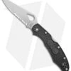 Byrd Cara Cara 2 Lockback Knife Gray FRN (3.75" Satin Serr) BY03PSGY2