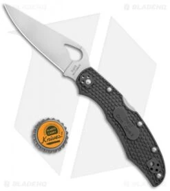 Byrd Cara Cara 2 Lockback Knife Gray FRN (3.75" Satin) BY03PGY2 -Benchmadess Zone Byrd Cara Cara 2 LB Grey FRN Satin BY03PGY2 BHQ 86887 jr bottlecap