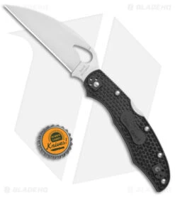 Byrd Cara Cara 2 Lockback Knife Wharncliffe Black FRN (3.8" Satin) BY03PBKWC2 -Benchmadess Zone Byrd Cara Cara 2 LB Wharncliffe Black Satin BY03PBKWC2 BHQ 139732 jr bottlecap