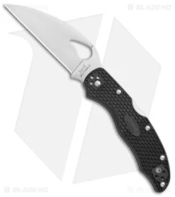 Byrd Harrier 2 Lockback Knife Wharncliffe Black FRN (3.4" Satin) BY01PBKWC2