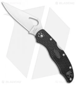 Byrd Harrier 2 Lightweight Lockback Knife Black FRN (3.36" Satin) BY01PBK2