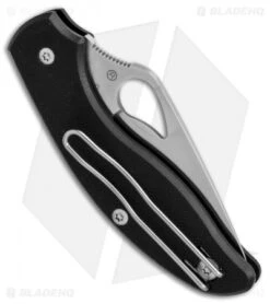 Byrd Tern Slip Joint Knife Black G-10 (2.75" Satin) BY23GP -Benchmadess Zone Byrd tern slip joint black G10 BY23GP BHQ 9133 er side