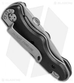 Camillus Camco DP Speed Assist Liner Lock Knife Black GFN (2.7" Satin) -Benchmadess Zone Camillus Camco DP Black GFN COBC1C BHQ 67841 jr side