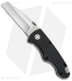 Camillus Camco Razor Speed Assist Liner Lock Knife Black GFN (2.7" Satin)