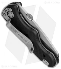 Camillus Camco Razor Speed Assist Liner Lock Knife Black GFN (2.7" Satin) -Benchmadess Zone Camillus Camco Razor Speed Assist Black GFN DP COBC1C BHQ 67841 jr side