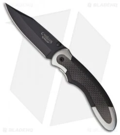 Camillus Chameleon Liner Lock Knife Black (3.75" Black) CM19079