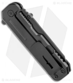 Camillus Titanium Choff Frame Lock Knife Black GFN (2.75" Back) -Benchmadess Zone Camillus Choff Folding Knife GFN Black Black BHQ 113803 jr side