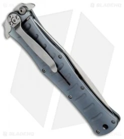 Camillus Cuda Maxx Spear Point Frame Lock Knife Blue Titanium (5.4" Satin) -Benchmadess Zone Camillus Cuda Maxx Spear Point Blue CU2262 BHQ 50027 jr side