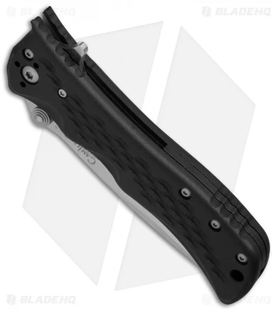 Camillus HEAT Spring Assisted Knife Black Zytel (3.5" Satin) 4 Camillus HEAT Spring Assisted Knife Black Zytel (3.5" Satin) - Image 2