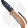 Camillus San Bushmen Liner Lock Knife Brown (3.25" Black) 19190