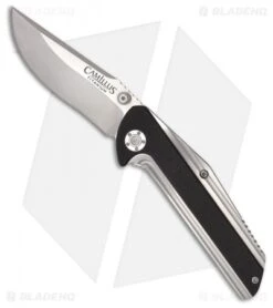 Camillus Seven Frame Lock Knife Black G-10 (2.75" Satin) 19194
