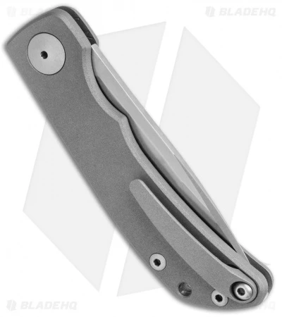 Chris Reeve Custom Impinda Slip Joint Knife Titanium "The Climb"(3.2" Stonewash) 5 Chris Reeve Custom Impinda Slip Joint Knife Titanium "The Climb"(3.2" Stonewash) - Image 3