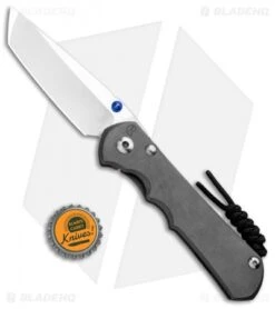 Chris Reeve Knives Large Inkosi Tanto Frame Lock Knife (3.5" Stonewash) CRK -Benchmadess Zone Chris Reeve Knives Large INsingo Tanto FL SW BHQ 88750 jr bottlecap
