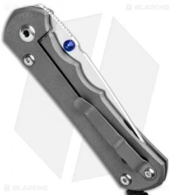 Chris Reeve Knives Large Inkosi Tanto Frame Lock Knife (3.5" Stonewash) CRK -Benchmadess Zone Chris Reeve Knives Large INsingo Tanto FL SW BHQ 88750 jr side