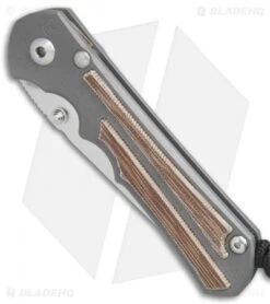 Chris Reeve Knives Large Inkosi Insingo Frame Lock Knife W/ Micarta (3.5" SW) -Benchmadess Zone Chris Reeve Knives Large Inkosi Insingo micarta sw BHQ 70987 er spine