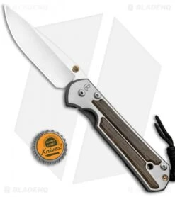 Chris Reeve Large Sebenza 21 Knife W/ Bog Oak Inlays (3.6" Satin) -Benchmadess Zone Chris Reeve Knives Large Sebenza 21 Bog Oak Inlays Satin L21 1082 BHQ 87897 jr bottlecap