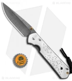 Chris Reeve Large Sebenza 21 Knife Unique Graphic Zen Garden (3.6" Basketweave) -Benchmadess Zone Chris Reeve Knives Large Sebenza 21 Unique Graphic Zen Garden Basketweave Damascus L21 1180 BHQ 95605 jr bottlecap