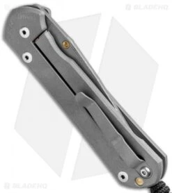 Chris Reeve Large Sebenza 21 Knife Unique Graphic Zen Garden (3.6" Basketweave) -Benchmadess Zone Chris Reeve Knives Large Sebenza 21 Unique Graphic Zen Garden Basketweave Damascus L21 1180 BHQ 95605 jr side