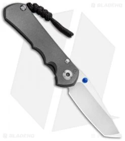 Chris Reeve Knives Left-Hand Small Inkosi Tanto Frame Lock Knife (2.75" SW)
