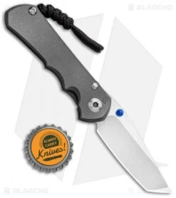 Chris Reeve Knives Left-Hand Small Inkosi Tanto Frame Lock Knife (2.75" SW) -Benchmadess Zone Chris Reeve Knives Left Hand Small Inkosi Tanto FL SW BHQ 99609 jr bottlecap