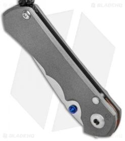 Chris Reeve Knives Left-Hand Small Inkosi Tanto Frame Lock Knife (2.75" SW) -Benchmadess Zone Chris Reeve Knives Left Hand Small Inkosi Tanto FL SW BHQ 99609 jr spine