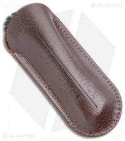 Chris Reeve Knives Small Inkosi Knife Carbon Fiber Inlays (2.75" SW) CRK -Benchmadess Zone Chris Reeve Knives Small Inkosi CF Inlays SW BHQ 50473 jr sheath back