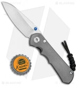 Chris Reeve Knives Small Inkosi Insingo Frame Lock Knife (2.75" Stonewash) CRK -Benchmadess Zone Chris Reeve Knives Small Inkosi INsingo FL SW BHQ 70984 jr bottlecap