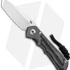 Chris Reeve Knives Small Inkosi Tanto Frame Lock Knife Black Micarta (2.75" SW) -Benchmadess Zone Chris Reeve Knives Small Inkosi Tanto FL Black Canvas Micarta SW SIN 1044 BHQ 92359 jr