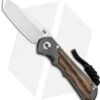 Chris Reeve Knives Small Inkosi Tanto Frame Lock Knife Natural Canvas (2.75" SW)