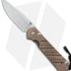 Chris Reeve Large Sebenza 21 Knife CGG Cross Hatch Bronze (3.625" Stonewash)