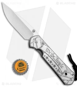 Chris Reeve Large Sebenza 21 Knife CGG "We The People" (3.625" Stonewash) -Benchmadess Zone Chris Reeve Large Sebenza 21 CGG We The People BHQ 67730 jr bottlecap