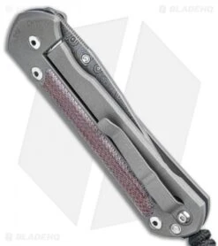 Chris Reeve Large Sebenza 21 Drop Point Natural Micarta Inlays Raindrop Damascus -Benchmadess Zone Chris Reeve Large Sebenza 21 Drop Point Natural Micarta Inlays Raindrop Damascus BHQ 94353 kp back