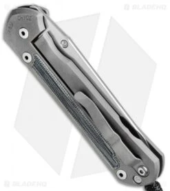 Chris Reeve Large Sebenza 21 Insingo Knife W/ Micarta Inlays (3.625" Stonewash) -Benchmadess Zone Chris Reeve Large Sebenza 21 Insingo Micarta Inlays BHQ 13380 jr side 1