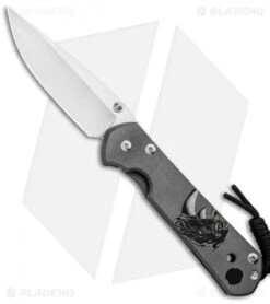 Chris Reeve Large Sebenza 21 Knife CGG Rhino (3.625" Stonewash)