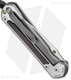 Chris Reeve Large Sebenza 21 Left-Hand Knife W/ Bog Oak Inlays (3.6" Satin) -Benchmadess Zone Chris Reeve Large Sebenza 21 Left Handed Bog Oak Inlays Satin L21 1083 BHQ 87898 jr side