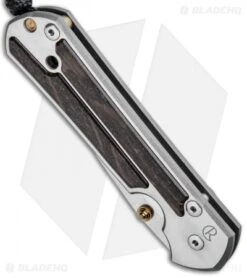 Chris Reeve Large Sebenza 21 Left-Hand Knife W/ Bog Oak Inlays (3.6" Satin) -Benchmadess Zone Chris Reeve Large Sebenza 21 Left Handed Bog Oak Inlays Satin L21 1083 BHQ 87898 jr spine