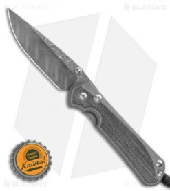 Chris Reeve Large Sebenza 31 Black Micarta (3.6" Boomerang Damascus) -Benchmadess Zone Chris Reeve Large Sebenza 31 Black Micarta 3.625 Boomerang Dam L31 1202 BHQ 121098 LS Bottlecap