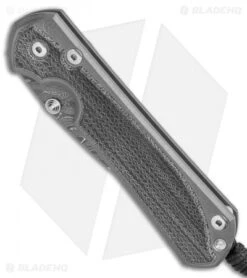 Chris Reeve Large Sebenza 31 Black Micarta (3.6" Boomerang Damascus) -Benchmadess Zone Chris Reeve Large Sebenza 31 Black Micarta 3.625 Boomerang Dam L31 1202 BHQ 121098 LS Spine 2