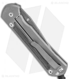 Chris Reeve Large Sebenza 31 Black Micarta (3.6" Boomerang Damascus) -Benchmadess Zone Chris Reeve Large Sebenza 31 Black Micarta 3.625 Boomerang Dam L31 1202 BHQ 121098 LS Spine