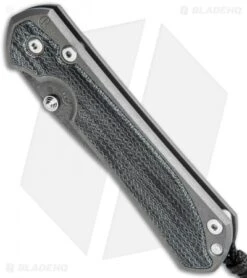 Chris Reeve Large Sebenza 31 Black Micarta (3.6" Raindrop Damascus) -Benchmadess Zone Chris Reeve Large Sebenza 31 Black Micarta Raindrop Damascus BHQ 98946 jr spine