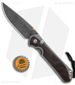 Chris Reeve Large Sebenza 31 Bog Oak Double Lug (3.625" Boomerang Damascus) -Benchmadess Zone Chris Reeve Large Sebenza 31 Bog Oak Double Lug Boomerang Damascus BHQ 137284 jr bottlecap