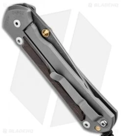 Chris Reeve Large Sebenza 31 Bog Oak Double Lug (3.625" Boomerang Damascus) -Benchmadess Zone Chris Reeve Large Sebenza 31 Bog Oak Double Lug Boomerang Damascus BHQ 137284 jr spine