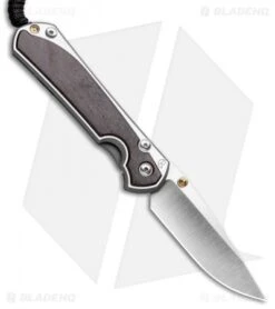 Chris Reeve Left-Hand Large Sebenza 31 Knife Bog Oak (3.625" Satin)