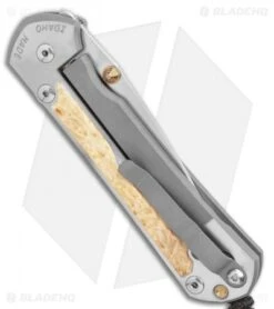 Chris Reeve Large Sebenza 31 Box Elder Double Thumb Lug (3" Satin) -Benchmadess Zone Chris Reeve Large Sebenza 31 Box Elder Double Thumb Lug BHQ 98961 LS Side