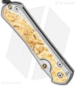 Chris Reeve Large Sebenza 31 Left Hand Frame Lock Knife Box Elder Burl (Satin) -Benchmadess Zone Chris Reeve Large Sebenza 31 Box Elder Left Hand Satin BHQ 98963 jr spine