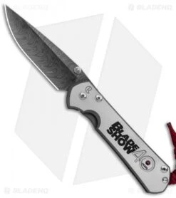 Chris Reeve Large Sebenza 31 Frame Lock Knife Blade Show 40th Anniversary Ruby