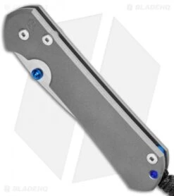 Chris Reeve Large Sebenza 31 Frame Lock Knife Titanium (3.6" Stonewash) -Benchmadess Zone Chris Reeve Large Sebenza 31 FL Ti SW L31 1000 BHQ 98929 jr spine